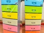 NEW ELAITE 6PCS PLASTIC DRAWER CUPBOARDS