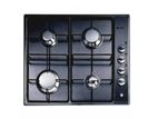 NEW ELBA HOB 4 GAS BURNER 60CM BLACK ( ES60-401BKD)