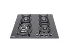 New Euro Gas Cooker Hob 4 Burner Tempered Glass 60CM