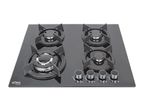 New Euro Gas Cooker Hob 4 Burner Tempered Glass - Turkey