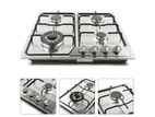 New Euro Star 4 Burner Gas Cooker Hob Electric Ignition - (Turkey)