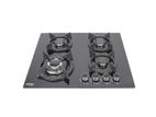 New Euro (Turkey) 4 Burner Gas Cooker Hob - Black
