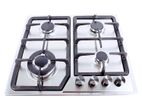 New Euro (Turkey) 4 Burner Gas Cooker Hob - Cast Iron