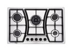 New Euro (Turkey) 5 Burner Gas Cooker Hob Stainless Steel