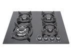 New Euro (Turkey) Gas Cooker Hob 4 Burner Tempered Glass