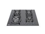 New Euro (Turkey) Gas Cooker Hob 4 Burner Tempered Glass (Ignition)