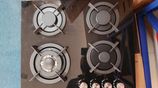 New EUROMAX 4-Burner Tempered Glass Gas Cooker