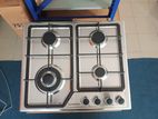 New Euromax 4Burner Gas Cooker Stainless steel