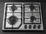 New EUROMAX Turkey Brand 4 Burner Stanless Steel Gas Cooker Hob