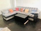 New Fabric Sofa (L) Set .