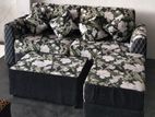 New Fabric Sofa Set With stool pillow .