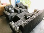 New Fabric Sofa Set with Stool Pillow