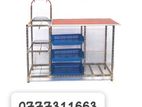 New Gas Table With Plate Rack