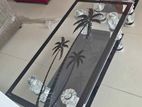 New Glass Coffee Stool .