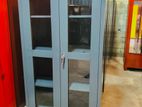 New Glass Door Steel Office Cupboard