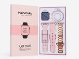 New Haino Teko G9 Mini Ladies Smart Watch With 3 Straps & Bangle (2023)