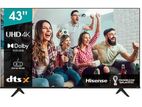 New Hisense 43" inch 4K Smart Android UHD TV - 43A62K