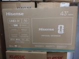 New Hisense 43 inch 4K Ultra HD Smart TV