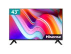 New Hisense 43" inch Full HD Smart VIDAA TV 43A4K