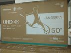 New Hisense 50" Smart Android 4 K UHD LED Frameless Tv