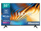 New Hisense 55" inch 4K Smart Google UHD TV with Bluetooth