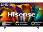 New Hisense 55" inch 4K Smart VIDAA UHD TV