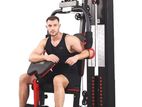 New Home Gym Bench Dumbbell Weight Set Loaded