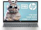 New HP Core i7 1355U 13th Gen Laptop 1TB NVMe / 16GB RAM