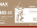 New IMAX (JAPAN) 50" Smart Android 14 4K UHD HDR LED Frameless TV