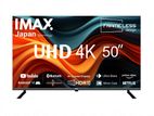 New IMAX JAPAN 50" Smart Android 4K UHD Frameless LED TV +Magic Remote