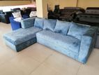 New Impana Corner L Sofa Budget Set - Two Tone