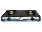 New Kawashi Gas Cooker Double burner Stainless Steel