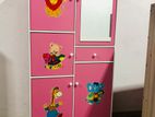 New Kids Baby Cupboard with Mirror Pink