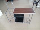NEW KITCHEN GAS TABLE WITH RACK