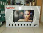 NEW KONKA 43. INCH FULL HD LED FRAMELESS TV