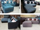 New L Sofa Corner Fabrics Two Tone Set - LM 405