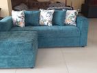 New L Sofa Corner Set Fabrics - 15DJ