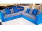 New L Sofa Corner Set Fabrics - 6007UD