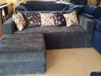 New L Sofa fabric Two Tone