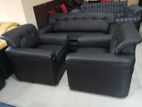 New L Sofa Set Leather Two Tone - Gh 0059