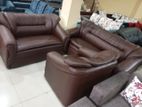 New L Sofa Set Leather Two Tone - Gh 0065