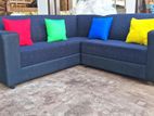 New L Sofa Set with Cooler Pillows Code 93836