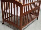 NEW LARGE TEEK BABY COT