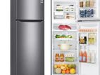 New LG 258L Refrigerator Smart Inverter 272 Double Door - Platinum