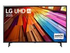 New LG 55 inch UHD 4K Smart ThinQ AI WebOS TV - UT80