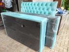 New Luxury Cushion Divan Bed 6*6 72"*72".