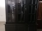 New Mdf Black Colour 3 Door Cabinet