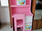 New Mdf Cupboard with Baby Table Chair