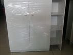 new mdf white colour iron cupboard large