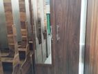 NEW MELAMINE 2 D WARDROBE WITH GLASS